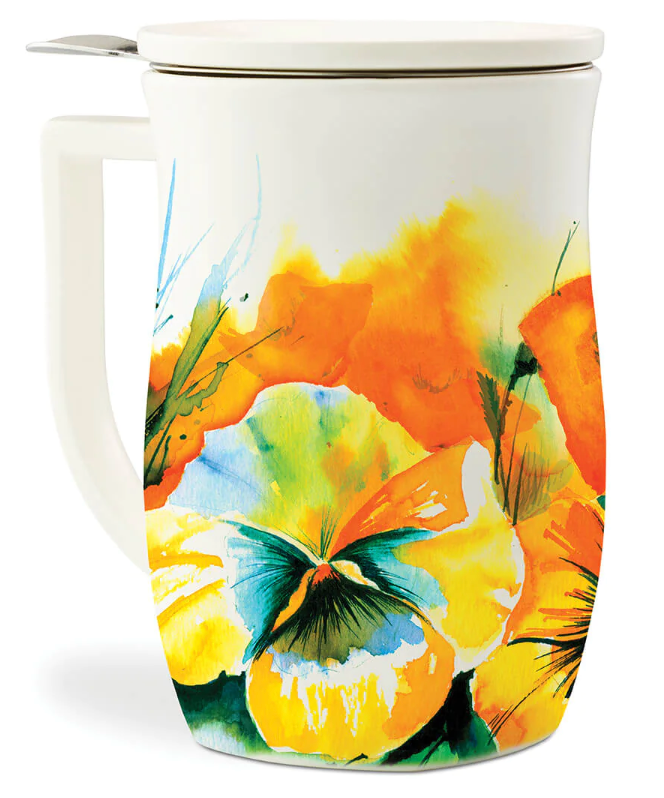 Fiore Steeping Cup with infuser