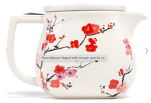 Load image into Gallery viewer, Fiore Teapot w/infuser
