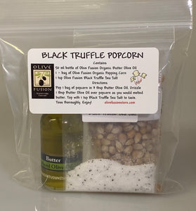 Black Truffle Popcorn Kits